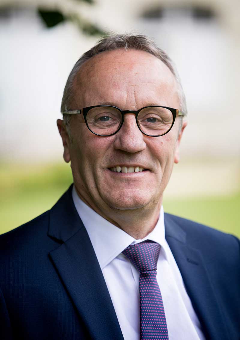 Portrait de Jackie Goulet Claisse, Président de Saumur Habitat