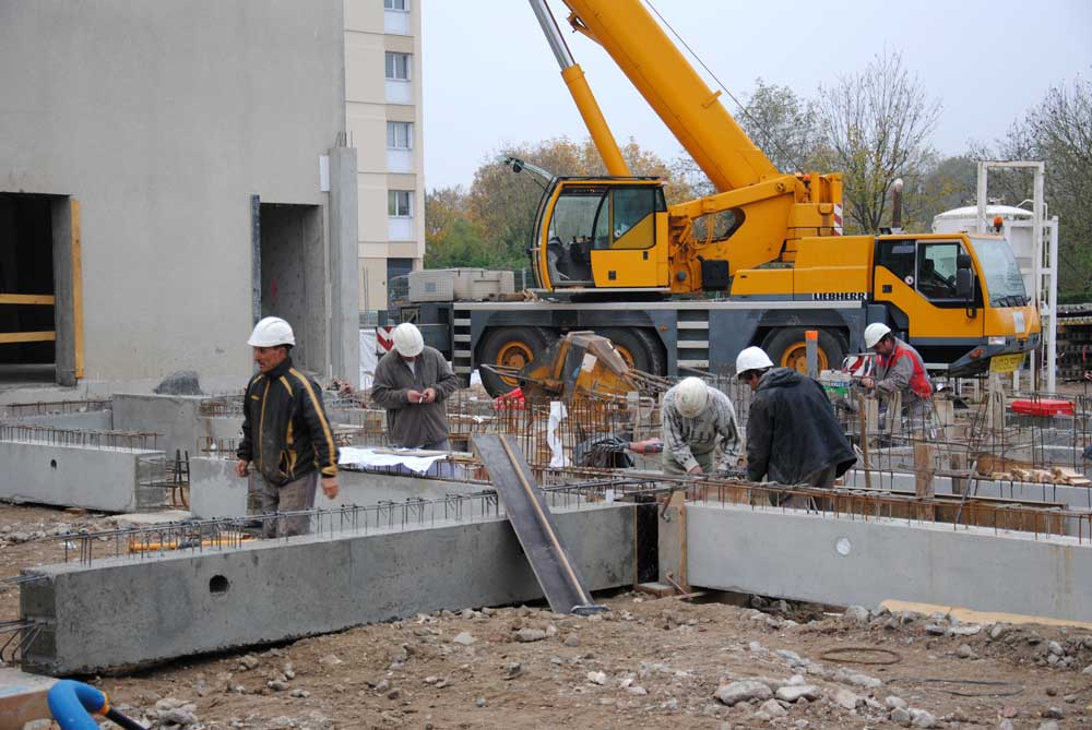 Chantier de construction - Saumur Habitat