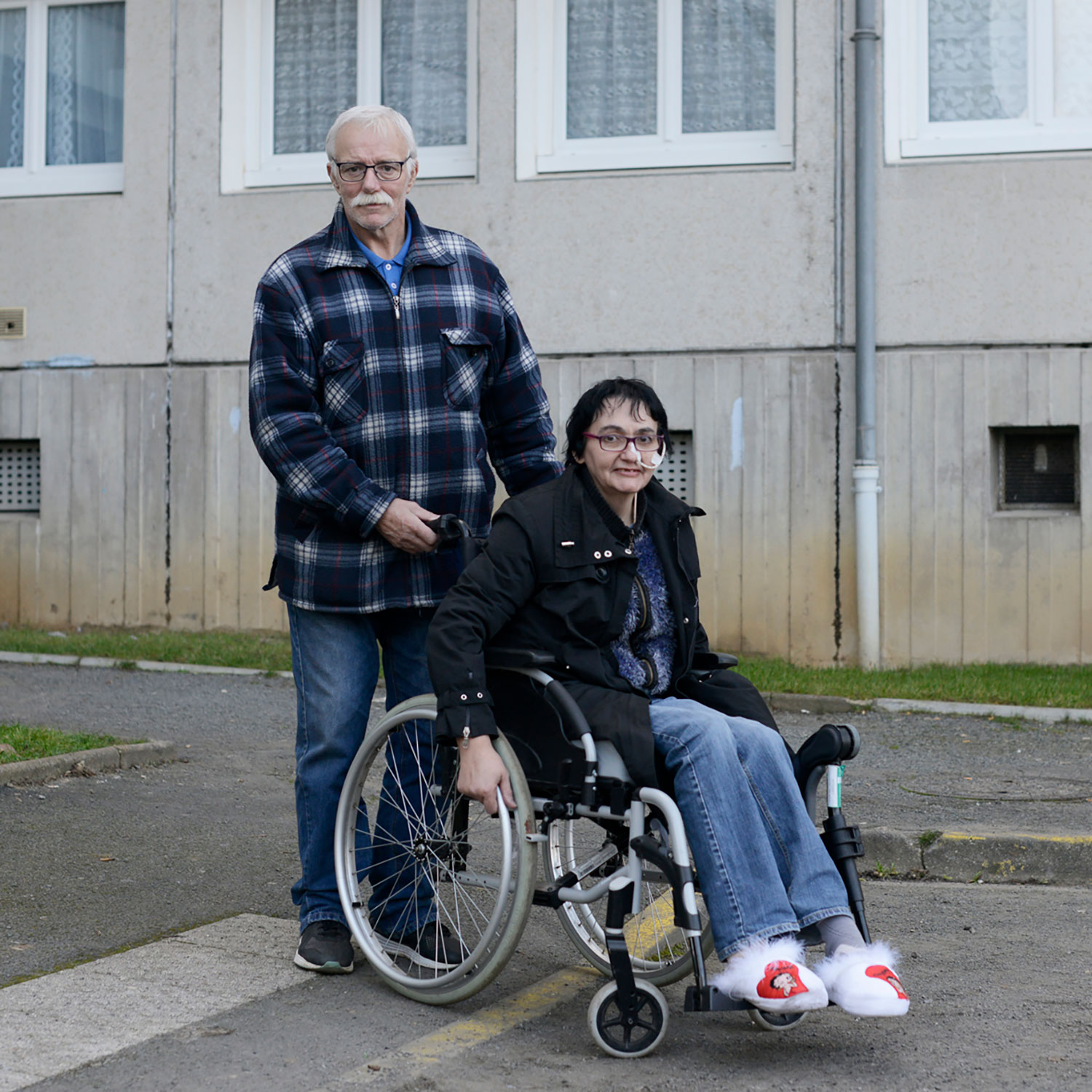 Habitante de Saumur Habitat en situation de handicap.